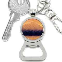 Landscape Nature Mountains Sky Bottle Opener Key Chain by Hannah976