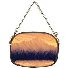 Landscape Nature Mountains Sky Chain Purse (two Sides) by Hannah976