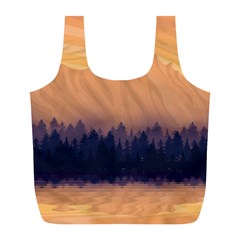 Landscape Nature Mountains Sky Full Print Recycle Bag (l) by Hannah976