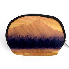 Landscape Nature Mountains Sky Accessory Pouch (medium) by Hannah976