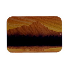 Landscape Nature Mountains Sky Open Lid Metal Box (silver)   by Hannah976