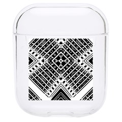 Pattern Tile Repeating Geometric Hard Pc Airpods 1/2 Case