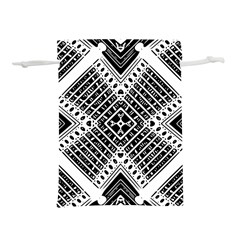 Pattern Tile Repeating Geometric Lightweight Drawstring Pouch (s) by Hannah976