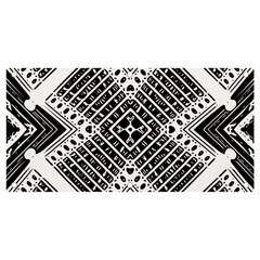 Pattern Tile Repeating Geometric Banner And Sign 4  X 2 