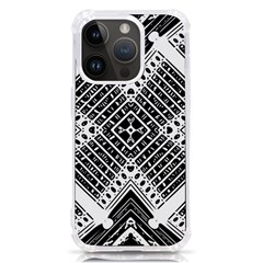 Pattern Tile Repeating Geometric Iphone 14 Pro Tpu Uv Print Case by Hannah976