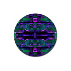 Abstract Pattern Desktop Wallpaper Magnet 3  (round) by Hannah976