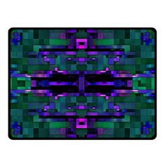 Abstract Pattern Desktop Wallpaper Two Sides Fleece Blanket (small) by Hannah976