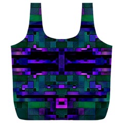 Abstract Pattern Desktop Wallpaper Full Print Recycle Bag (xxxl) by Hannah976