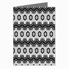 Pattern Abstract Desktop Wallpaper Greeting Card by Hannah976