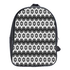 Pattern Abstract Desktop Wallpaper School Bag (large) by Hannah976