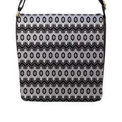 Pattern Abstract Desktop Wallpaper Flap Closure Messenger Bag (l) by Hannah976