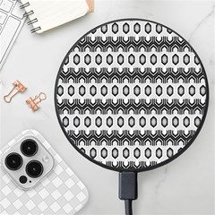 Pattern Abstract Desktop Wallpaper Wireless Fast Charger(black) by Hannah976