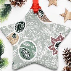 Peisles Pattern Module Design Star Ornament (two Sides) by Hannah976