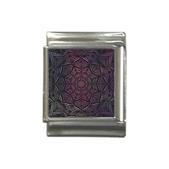 Mandala Neon Symmetric Symmetry Italian Charm (13mm) by Hannah976