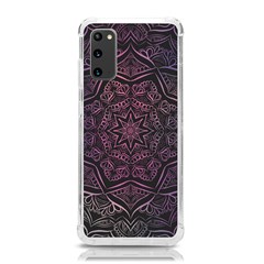 Mandala Neon Symmetric Symmetry Samsung Galaxy S20 6 2 Inch Tpu Uv Case by Hannah976