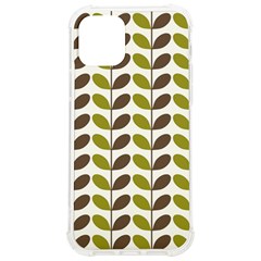 Leaf Plant Pattern Seamless Iphone 12/12 Pro Tpu Uv Print Case by Hannah976