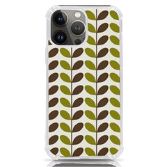 Leaf Plant Pattern Seamless Iphone 13 Pro Max Tpu Uv Print Case by Hannah976