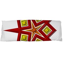 Pattern Tile Decorative Design Star Body Pillow Case (dakimakura) by Hannah976