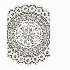 Vector Mandala Drawing Decoration Large Garden Flag (two Sides) by Hannah976