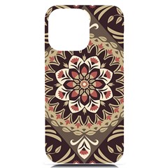 Seamless Pattern Floral Flower Iphone 14 Pro Max Black Uv Print Case by Hannah976