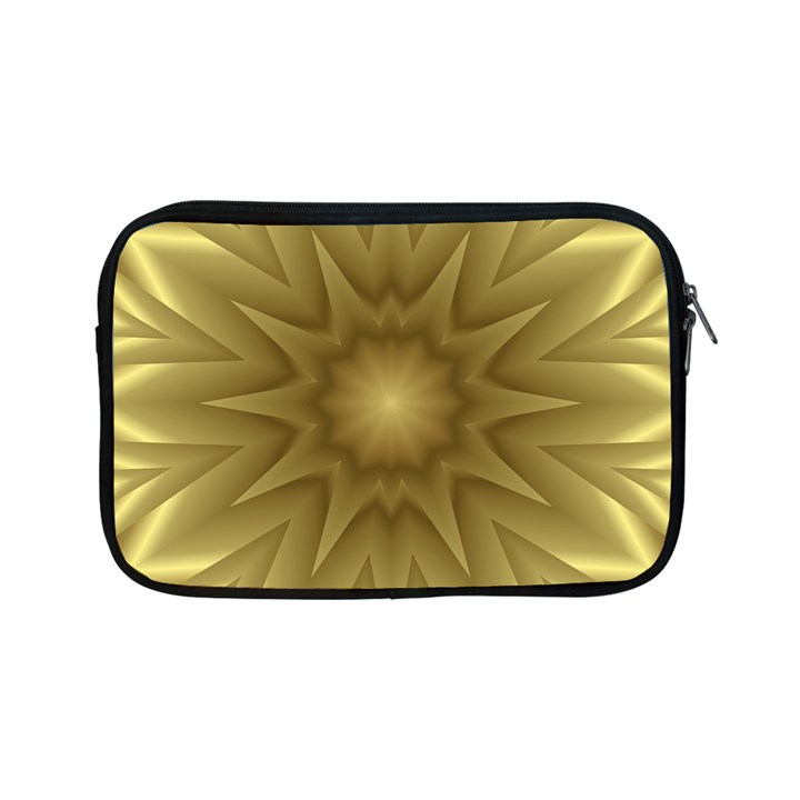 Background Pattern Golden Yellow Apple iPad Mini Zipper Cases