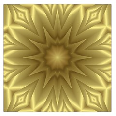 Background Pattern Golden Yellow Square Satin Scarf (36  X 36 ) by Hannah976