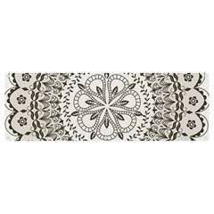 Vector Mandala Drawing Decoration Banner And Sign 12  X 4  by Hannah976