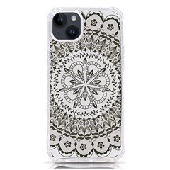 Vector Mandala Drawing Decoration Iphone 14 Plus Tpu Uv Print Case by Hannah976