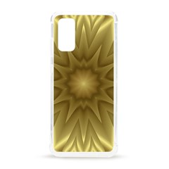 Background Pattern Golden Yellow Samsung Galaxy S20 6 2 Inch Tpu Uv Case by Hannah976