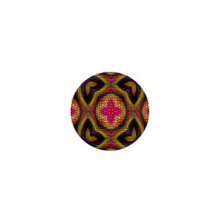 Kaleidoscope Art Pattern Ornament 1  Mini Buttons