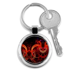 Construction Background Geometric Key Chain (round) by Hannah976