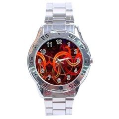 Colorful Prismatic Chromatic Stainless Steel Analogue Watch