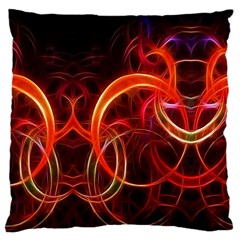 Colorful Prismatic Chromatic Large Cushion Case (two Sides) by Hannah976