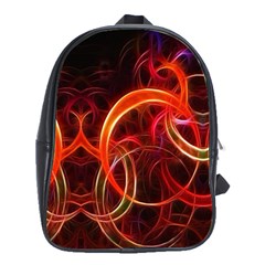 Colorful Prismatic Chromatic School Bag (xl) by Hannah976