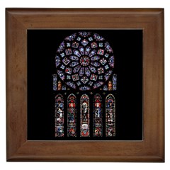 Rosette Cathedral Framed Tile