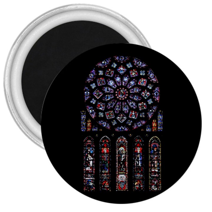 Rosette Cathedral 3  Magnets