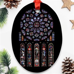 Rosette Cathedral Ornament (Oval)