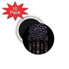 Rosette Cathedral 1.75  Magnets (10 pack) 