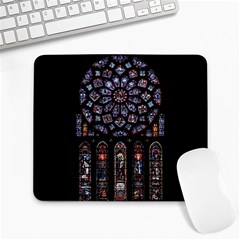 Rosette Cathedral Large Mousepad