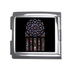 Rosette Cathedral Mega Link Italian Charm (18mm)