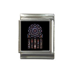 Rosette Cathedral Italian Charm (13mm)