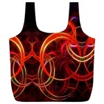 Abstract Seamless Pattern Full Print Recycle Bag (XXL) Back