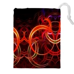 Colorful Prismatic Chromatic Drawstring Pouch (4xl) by Hannah976