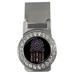 Rosette Cathedral Money Clips (CZ) 