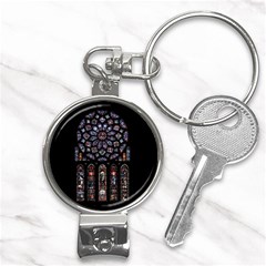 Rosette Cathedral Nail Clippers Key Chain