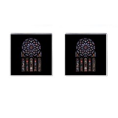 Rosette Cathedral Cufflinks (Square)