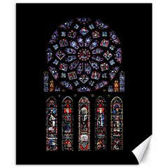 Rosette Cathedral Canvas 8  x 10 