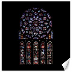 Rosette Cathedral Canvas 20  x 20 