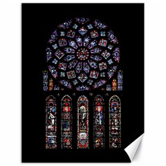 Rosette Cathedral Canvas 18  x 24 