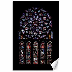 Rosette Cathedral Canvas 24  x 36 